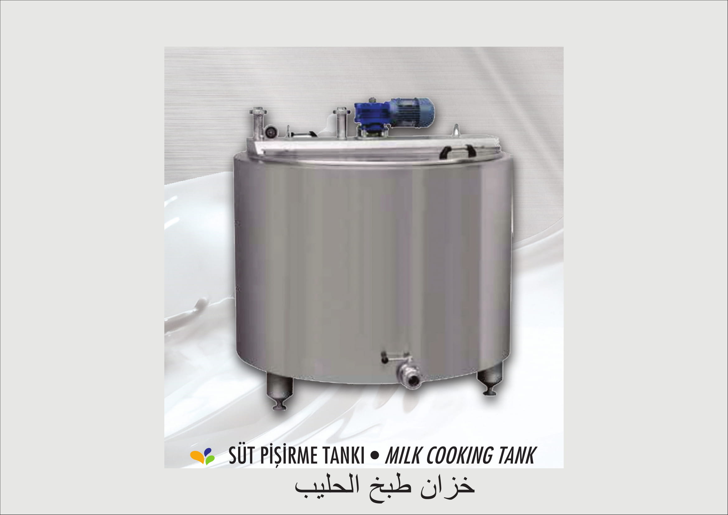 300 LT Milk Cooking Tank